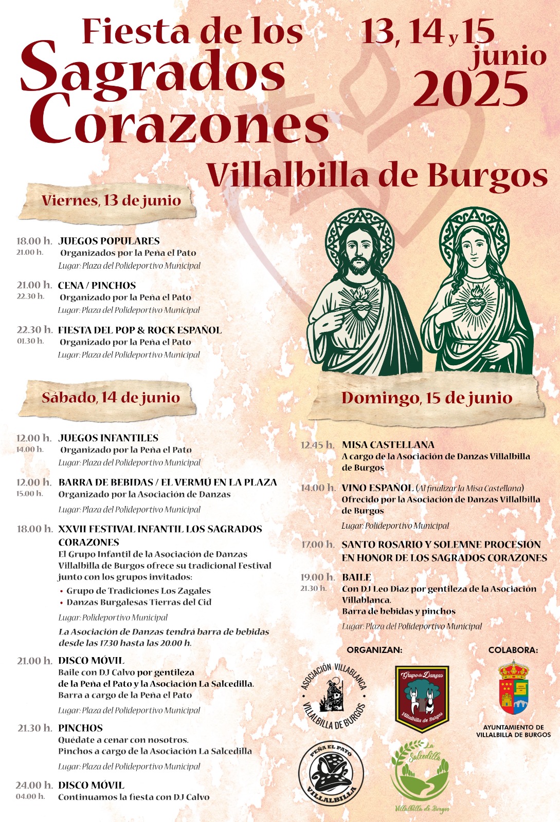 FIESTA DE LOS SAGRADOS CORAZONES 2025